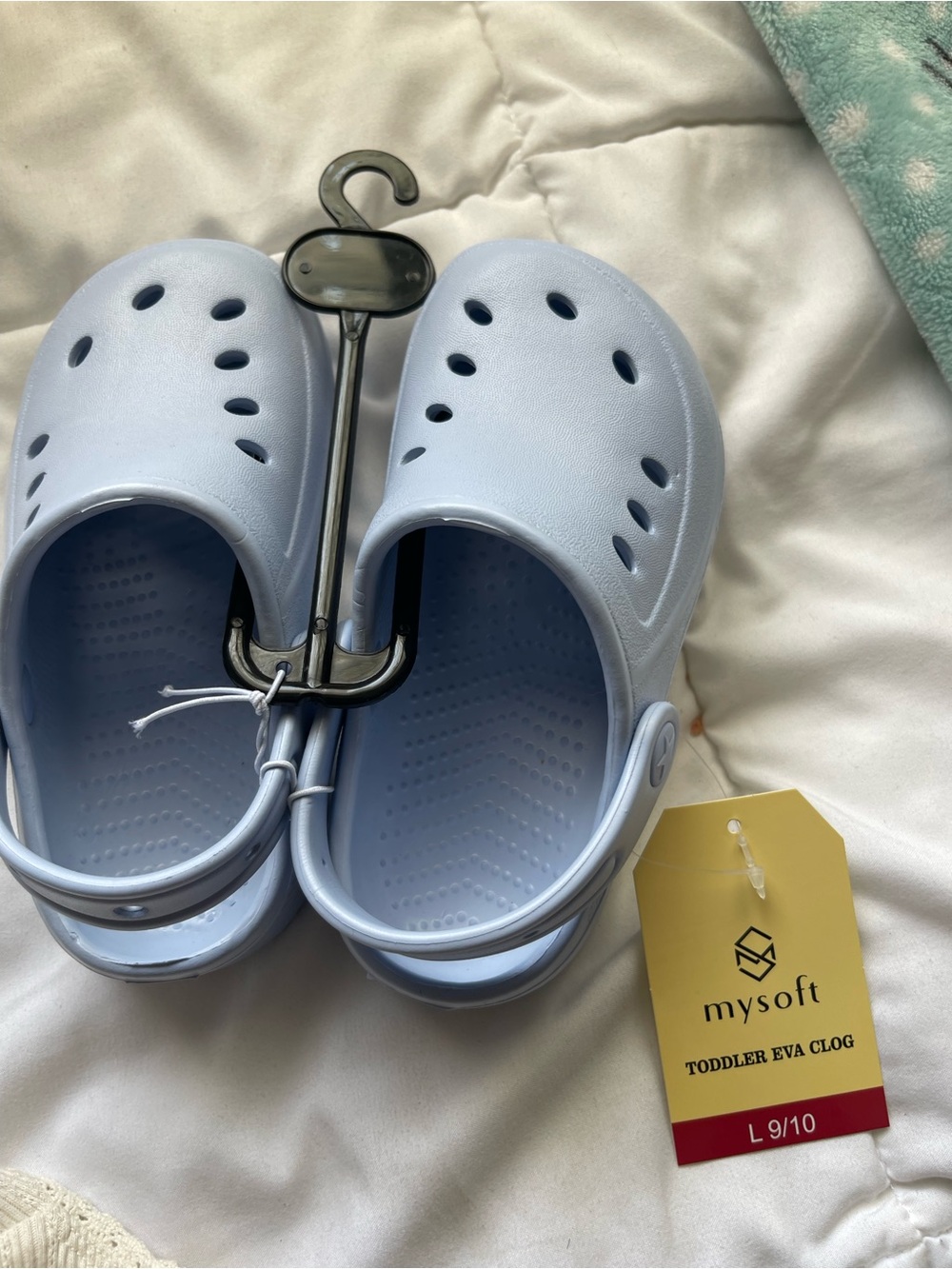 Toddler Light Blue EVA Clog - Comfortable Kids Shoes